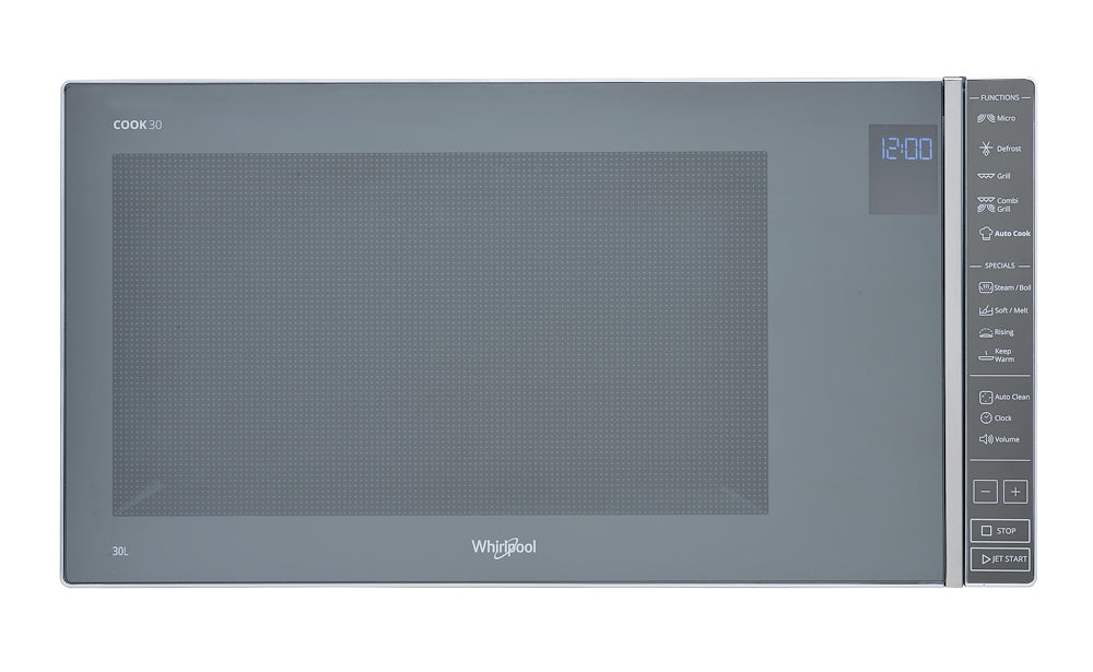 Whirlpool MWP304M Forno M/o 900w 30lt C/grill 1050w Vapore Mirror