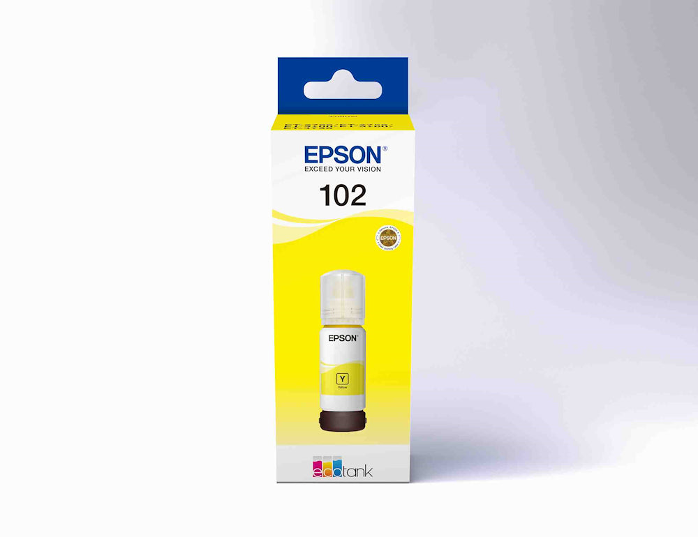 Epson C13T03R440 Flacone Inchiostro 102 Giallo 70ml X Ecotank