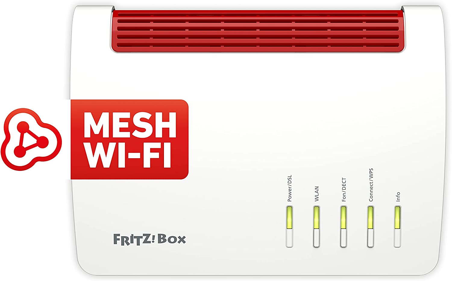 Fritz! 20002804 Fritz Box 7590 M.router 35b Dband Adsl/vdsl Ac2500