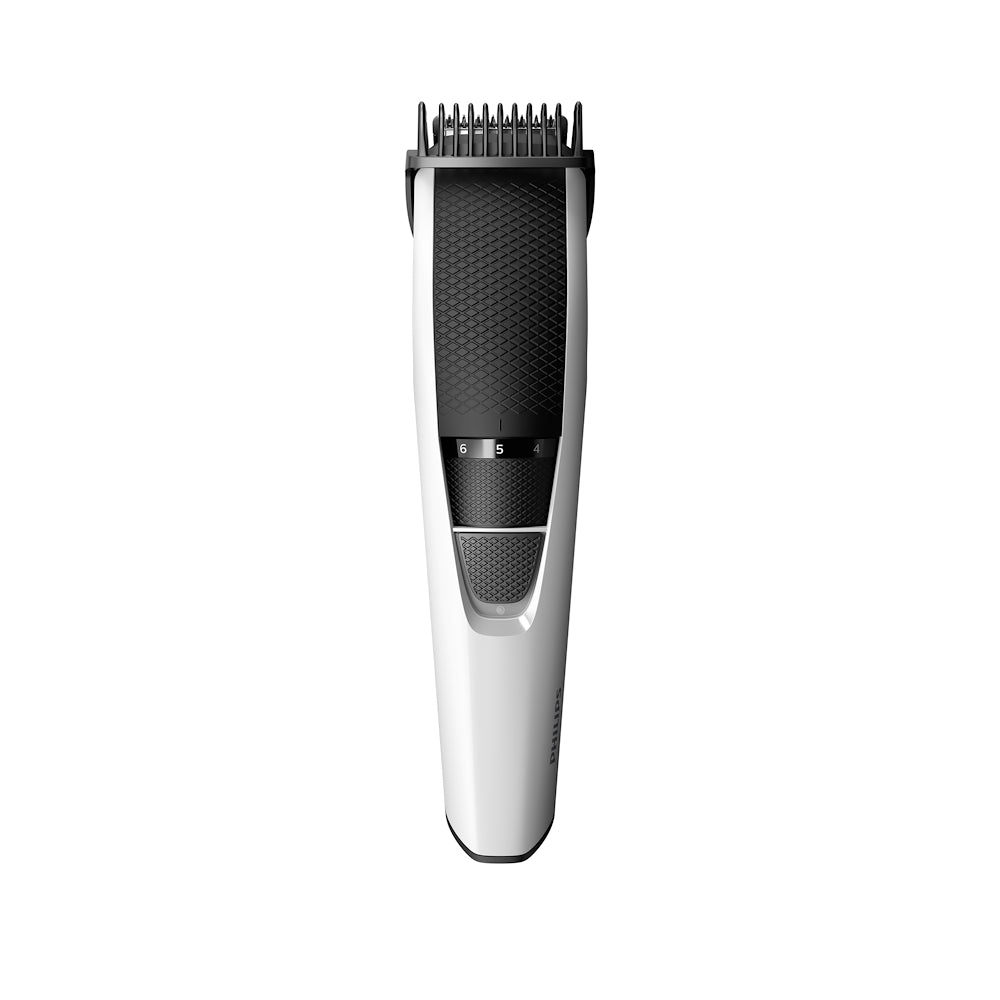 Philips BT3206 Reg.barba Ric. 10lungh. Lama Acciaio Bianco/nero