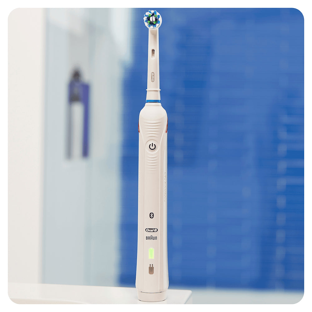 Oral-b SMART44100S Spazz.elett.3d 40000puls. Smart Bt Bianco