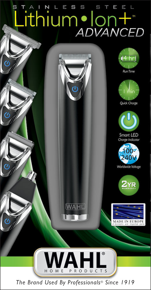 Wahl 09864016 Reg.barba/corpo Ric. Stainless Steel Advanced