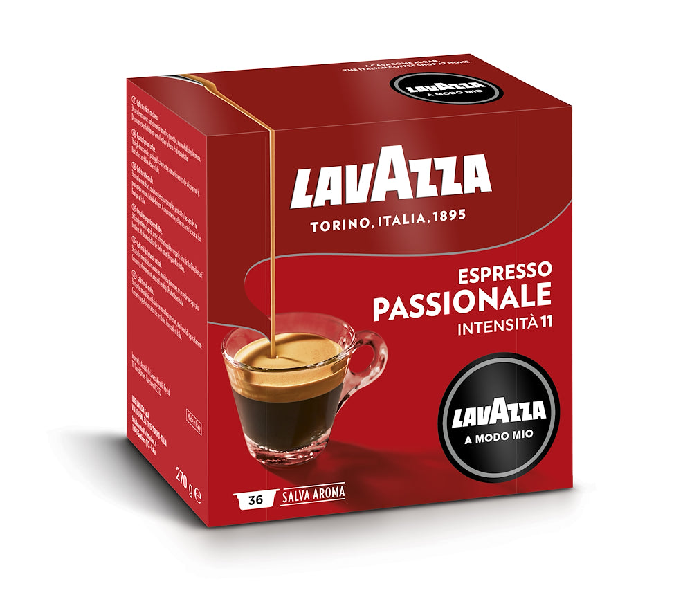 Lavazza 108 Capsule Caffè A Modo Mio Espresso Passionale
