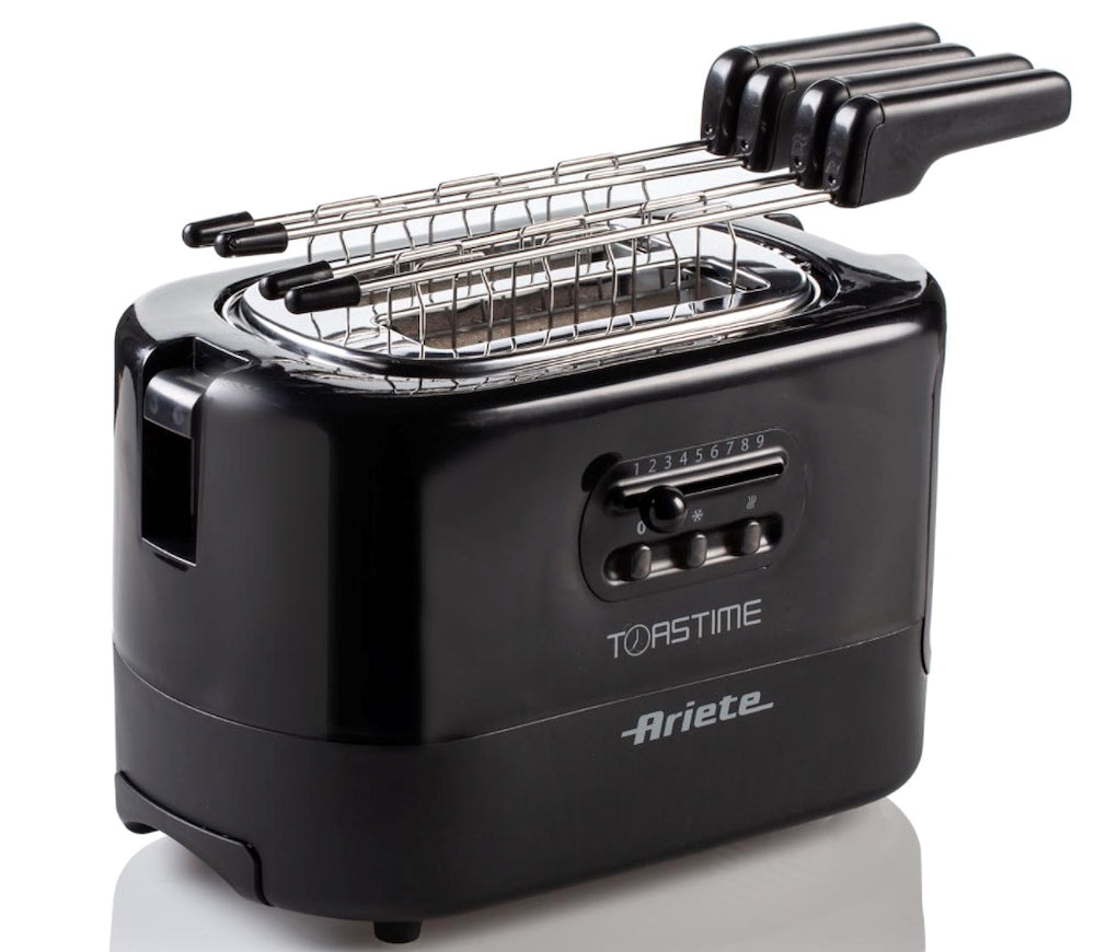 Ariete 159NERO Tostapane 700w 9prog. 2scomp. Nero