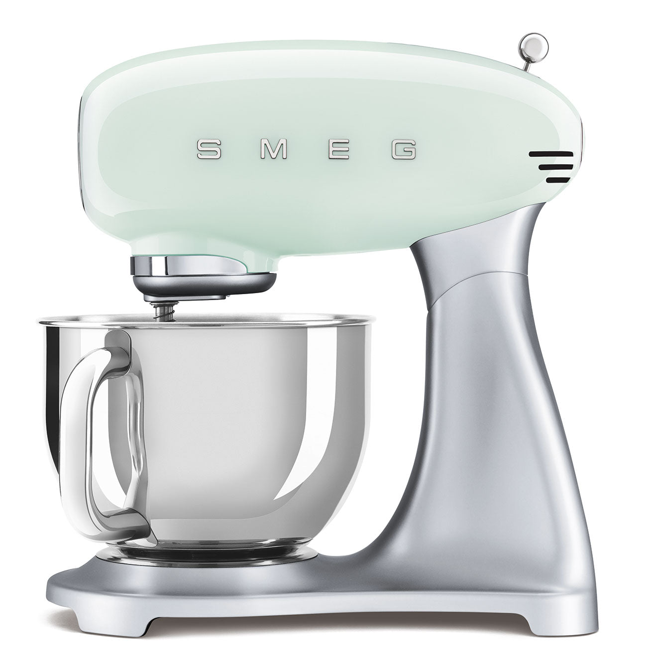 Smeg SMF02PGEU - Impastatore, 800W, 4.8LT, Ciotola Inox, Anni 50, Verde