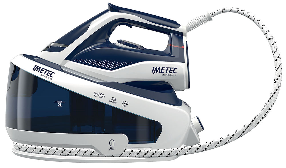 Imetec 9007 Ferro Car.continua 2100w 2lt Piast.ceram. Bia/blu