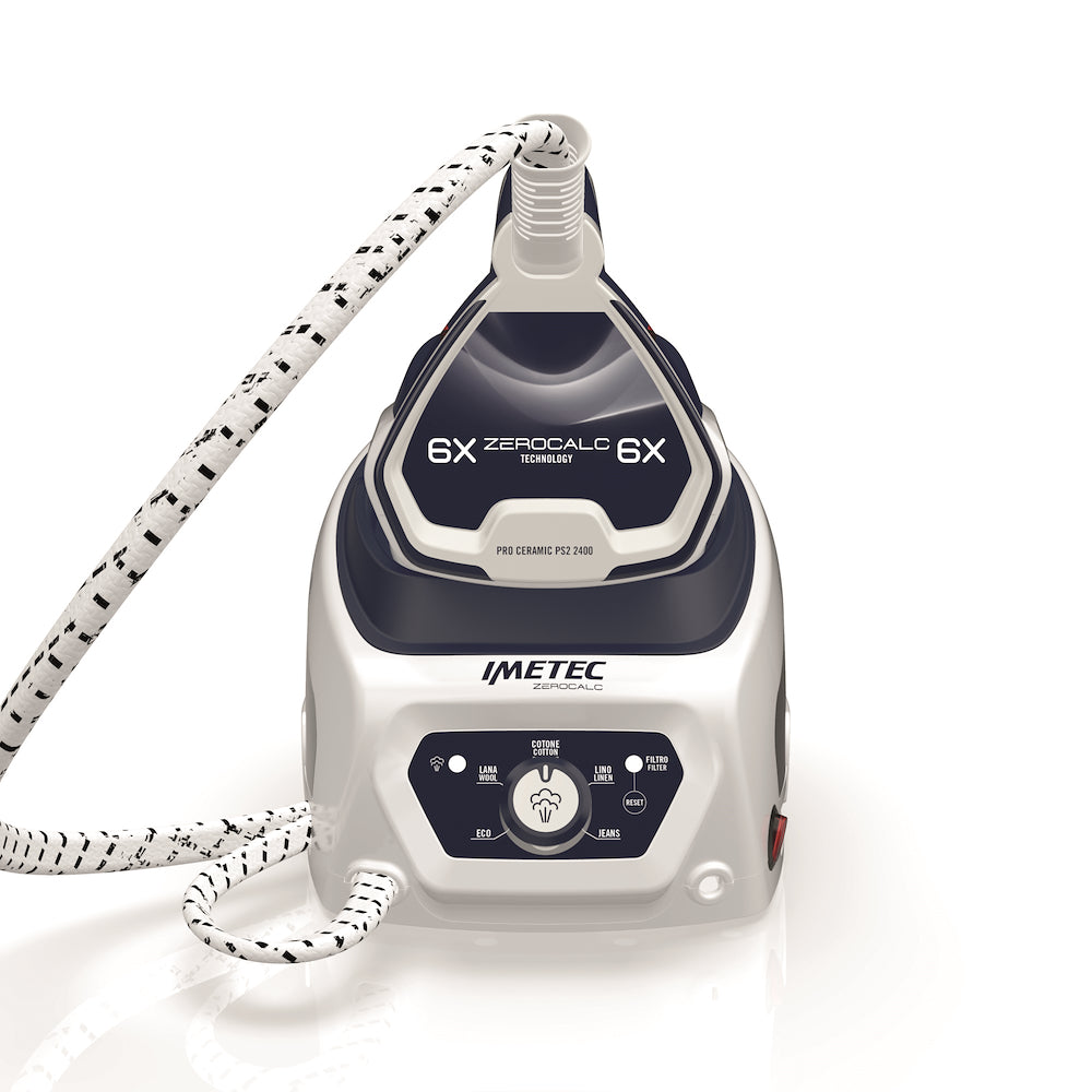 Imetec 9007 Ferro Car.continua 2100w 2lt Piast.ceram. Bia/blu