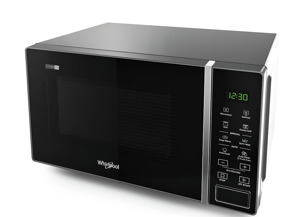 Whirlpool MWP203SB Forno M/o 700w 20lt C/grill 1000w Led Sil/black