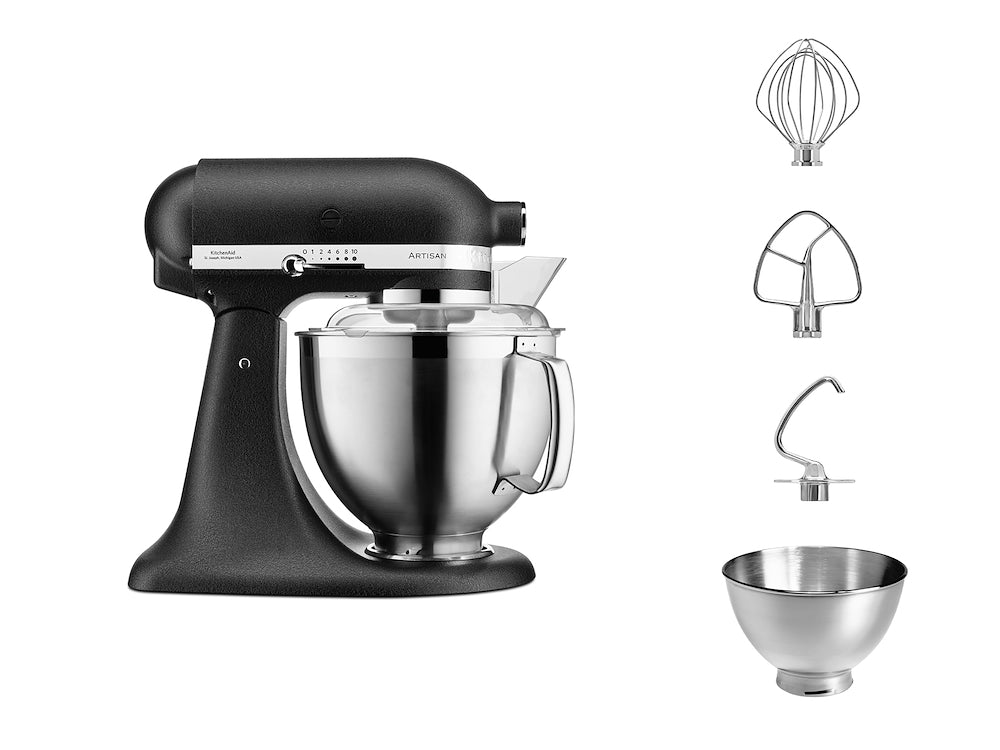 Kitchenaid 5KSM185PSEBK Impastatore 300w 4.8lt Access.ghisa Nero