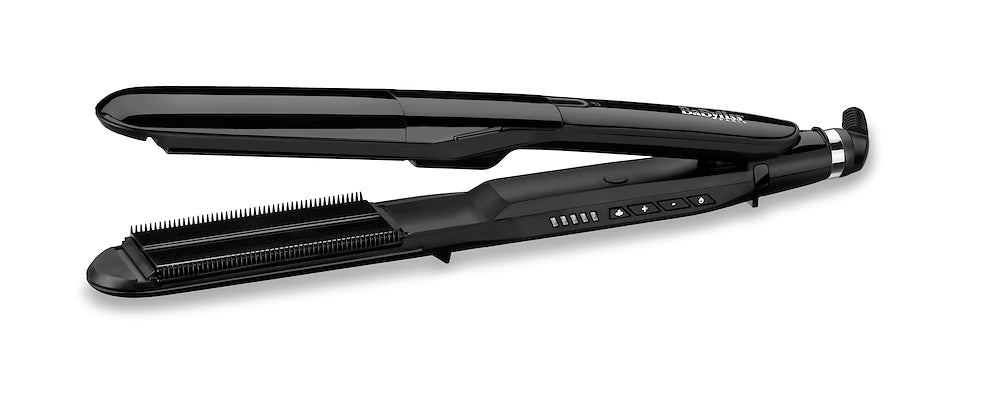 Babyliss ST492E Piastra Capelli Ceram.39mm Funz.vapore 5temp.