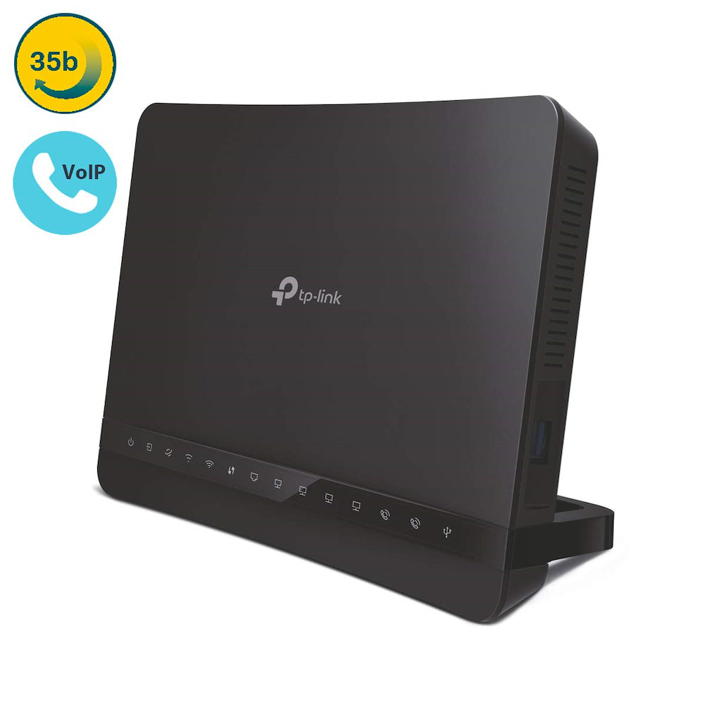 Tp-link ARCHERVR1210V Modem Ac1200 Wifi Dual35b Evdsl/vdsl2 300mbps Voip