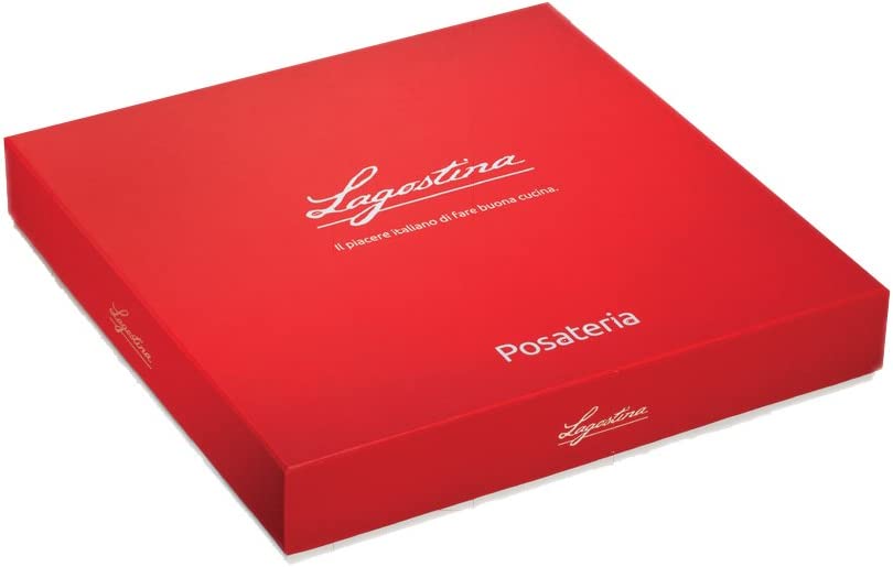 Lagostina Dalia set posate 24 pezzi Acciaio Inox 18/10