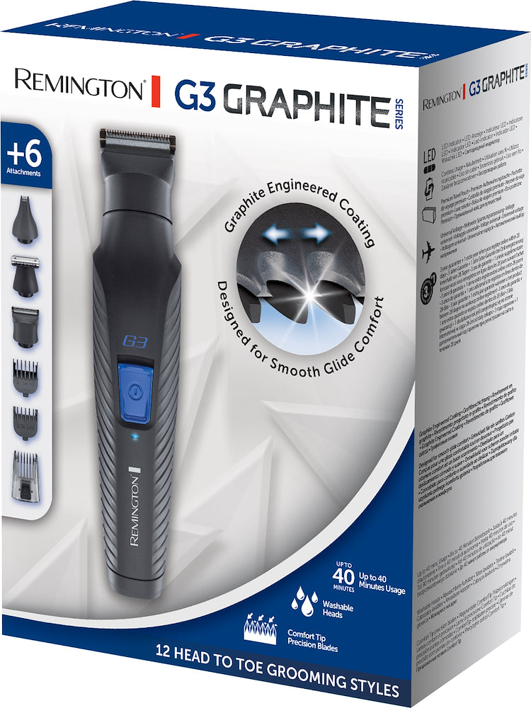 Remington PG3000 Reg.barba Rete/ric. Led G3 Graphite