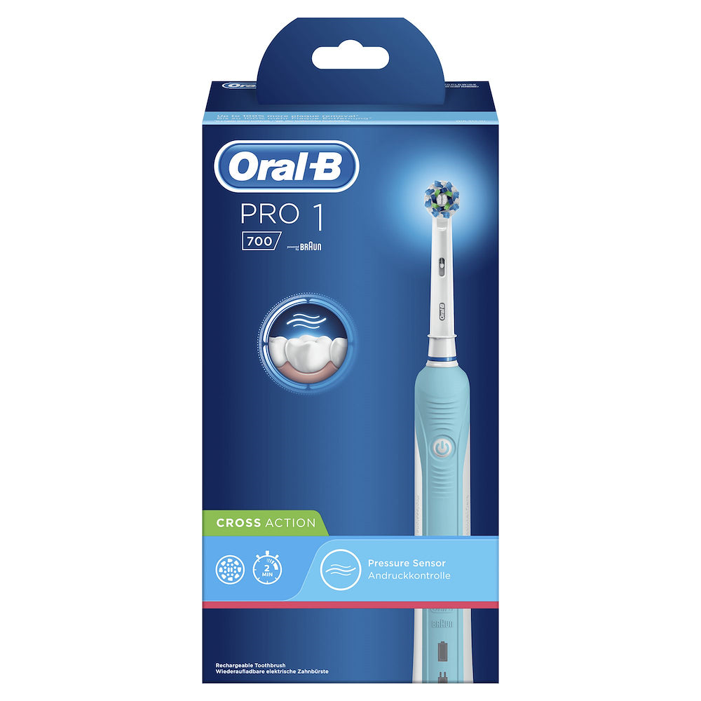 Oral-b PRO1700CROSSACTION Spazz.elett.3d 20000puls. 8800oscill. Cross Action