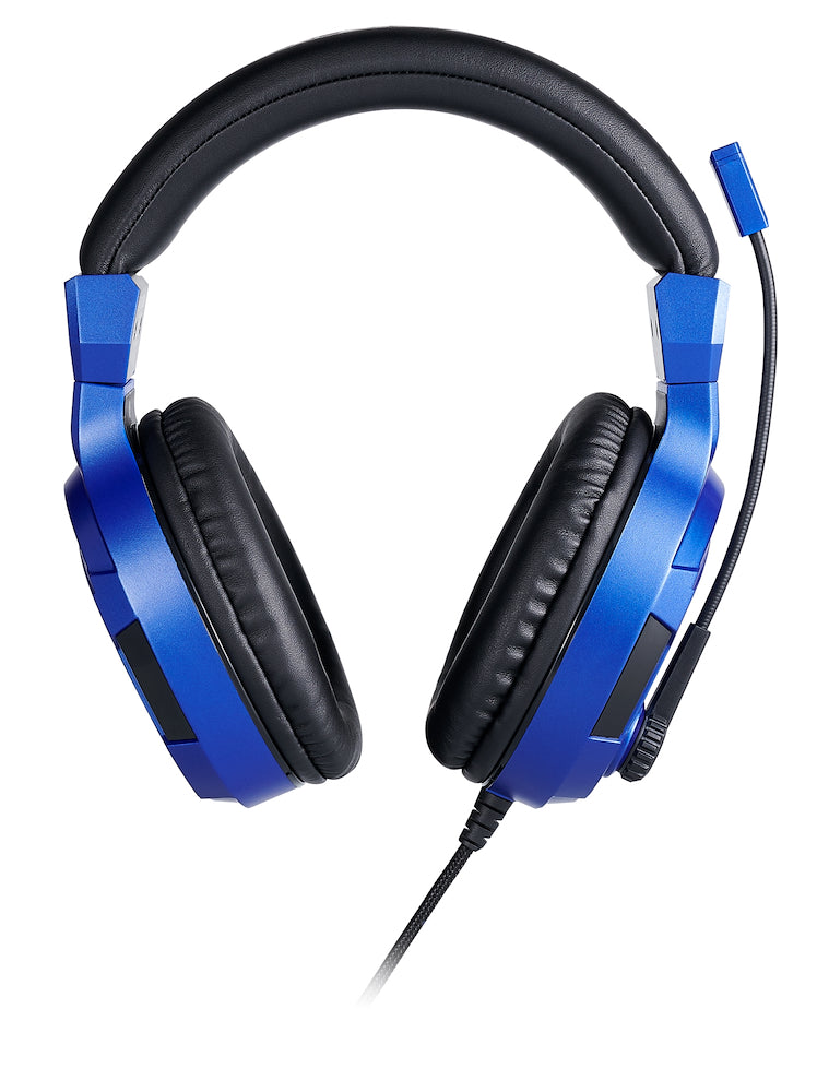Bigben PS4OFHEADSETV3BLUE Cuffia Game Licenza Sony Pc/console Blu