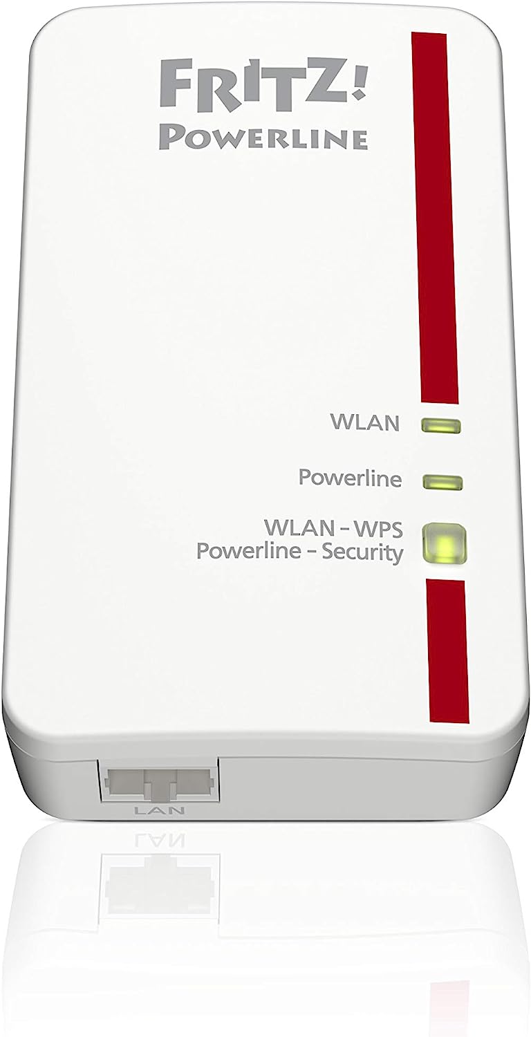 Fritz! 20002755 Fritz Powerline 1240e Wlan Gigabit Set 1200mbit/s