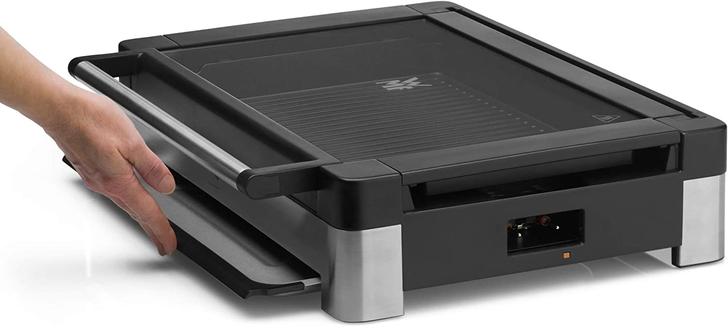 WMF Lono Barbecue da tavola con coperchio in vetro