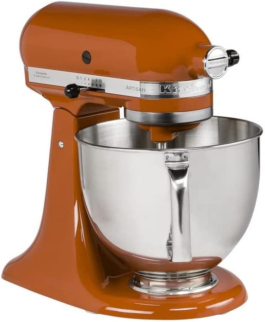 Kitchenaid 5KSM175PSEHY Impastatore 300w 4.8lt 2ciot. Inox Honey