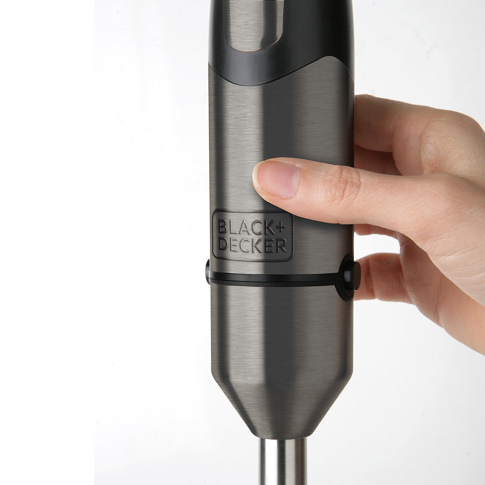 Black+decker BXHB1000E Frull.immers. 1000w 20vel. 4lame Inox/nero
