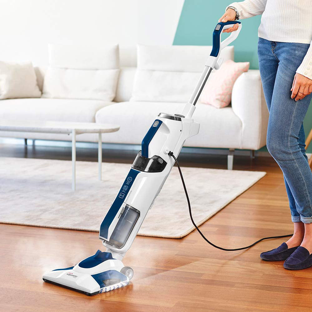 Polti PTEU0299 Scopa Vapore Aspir.1800w Vaporetto 3 Clean Blue