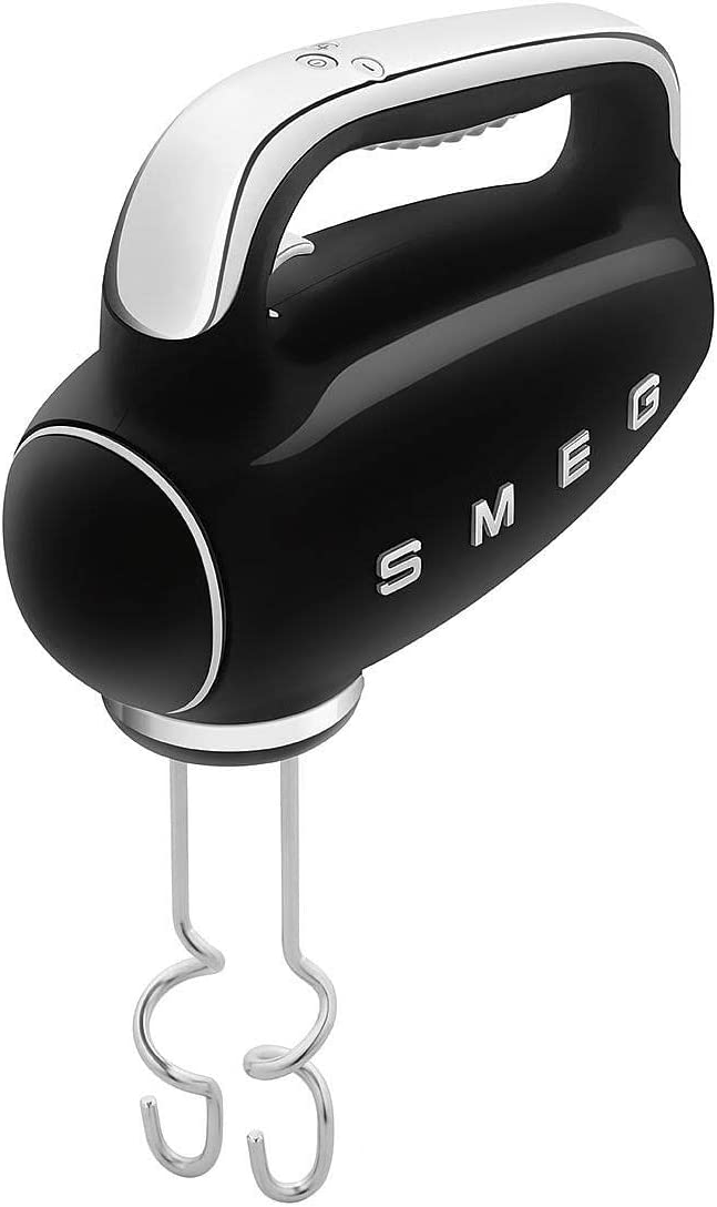 Smeg HMF01BLEU - Sbattitore, 250W, 9 Velocità + Turbo, Nero