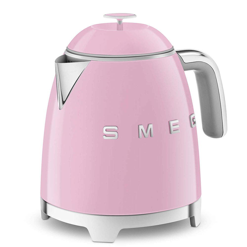 Smeg KLF05PKEU - Bollitore Elettrico, 1400W, 0.8 LT, Rosa