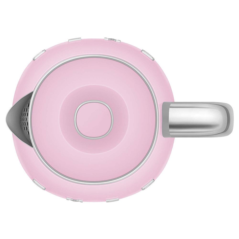 Smeg KLF05PKEU - Bollitore Elettrico, 1400W, 0.8 LT, Rosa