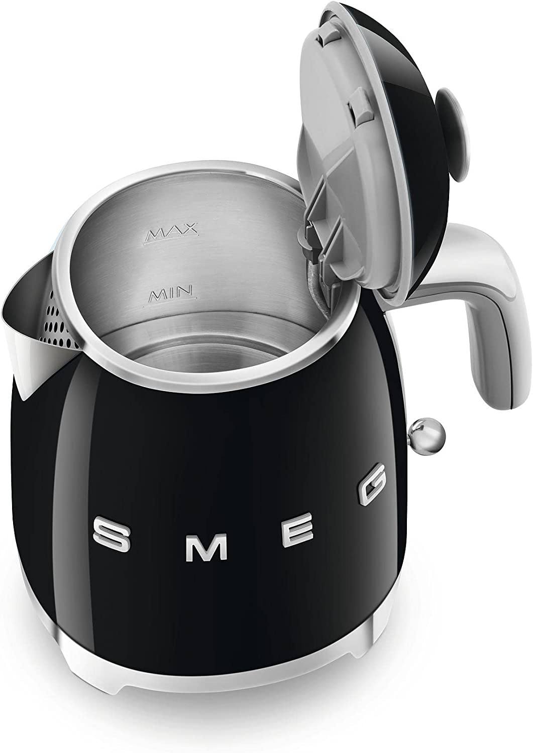 Smeg KLF05BLEU - Bollitore Elettrico, 1400W, 0.8 LT, Nero
