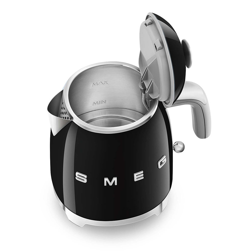 Smeg KLF05BLEU - Bollitore Elettrico, 1400W, 0.8 LT, Nero