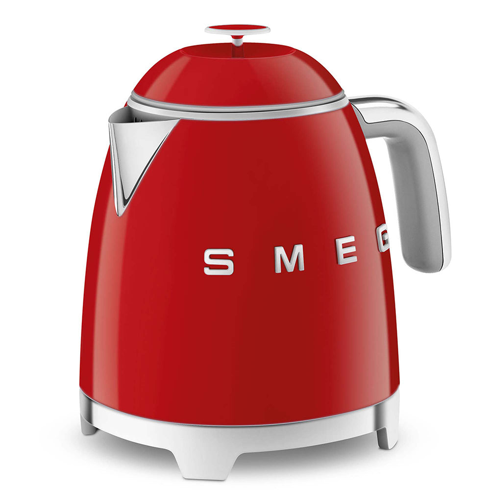 Smeg KLF05RDEU - Bollitore Elettrico, 1400W, 0.8 LT, Rosso