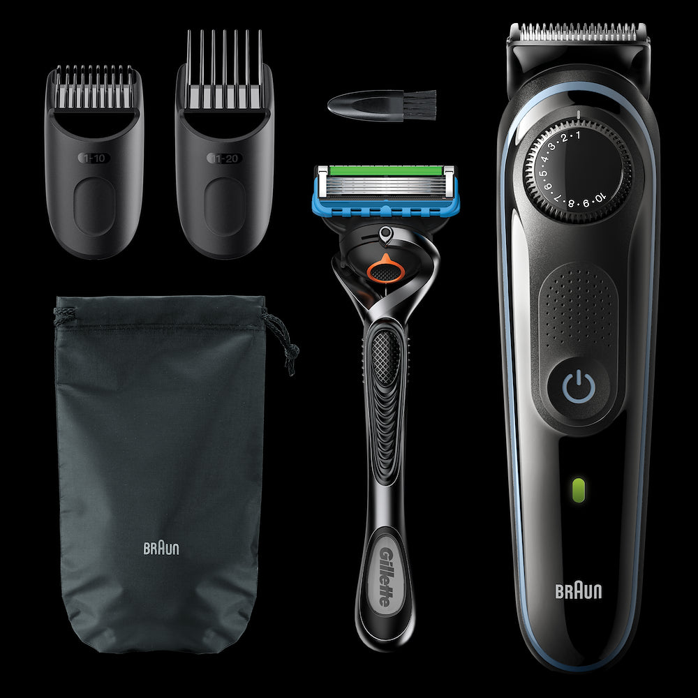 Braun BT5341 Reg.barba Ric. 39lungh. 0.5-20mm Nero +access.