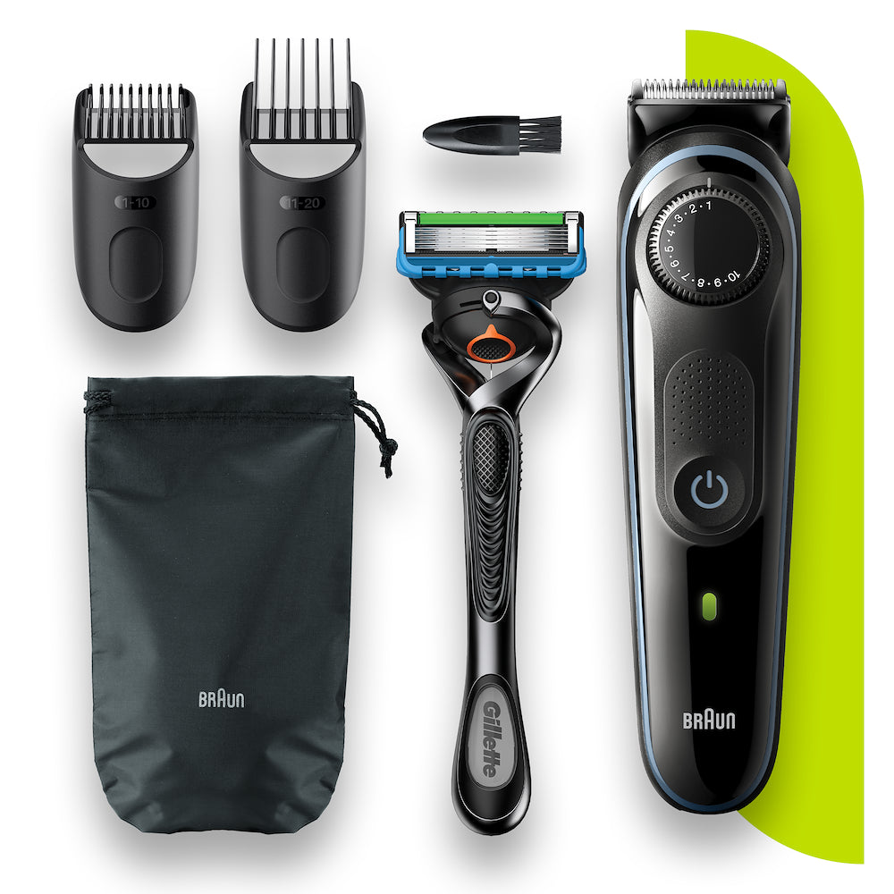Braun BT5341 Reg.barba Ric. 39lungh. 0.5-20mm Nero +access.