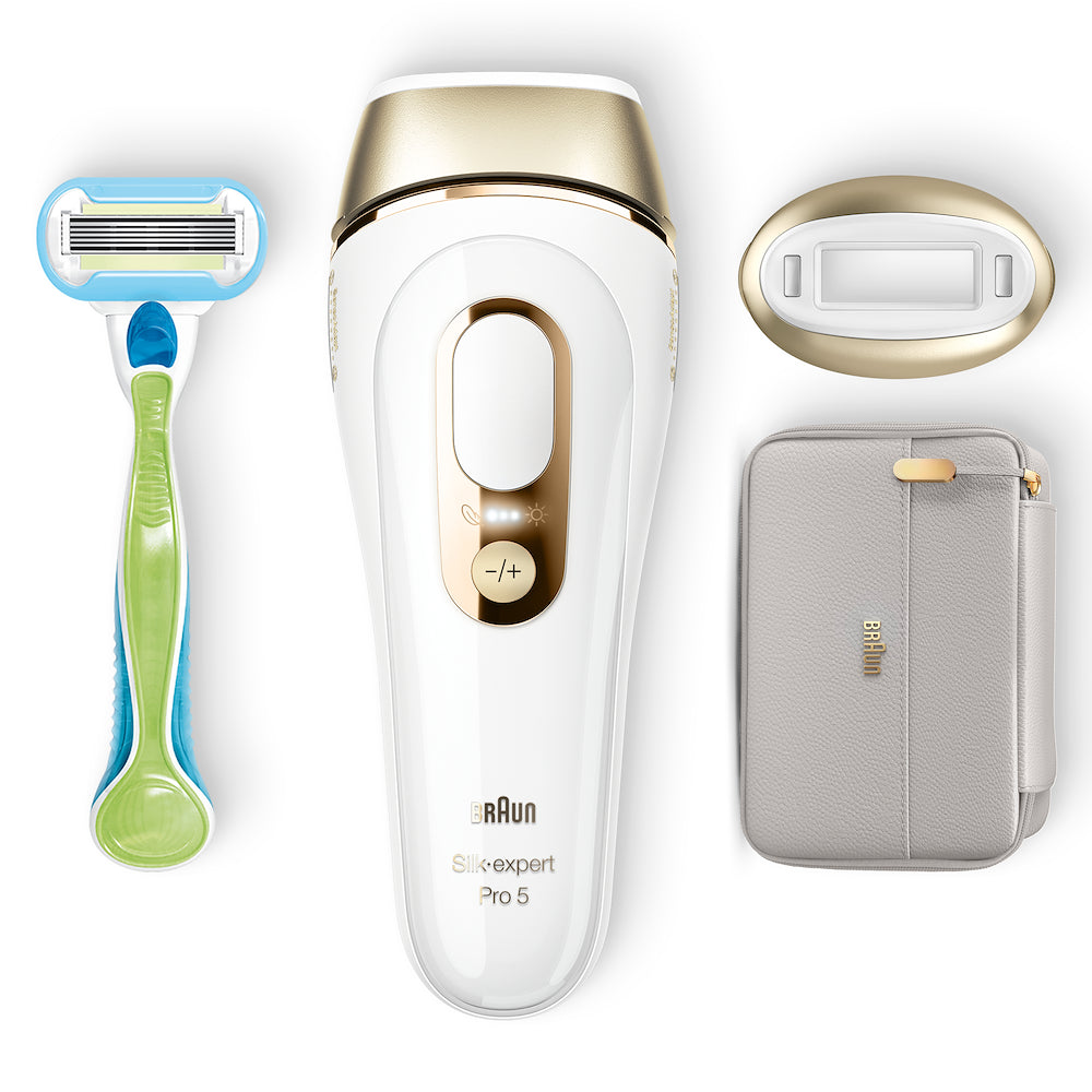 Braun PL5054 Epilatore Luce Pulsata 400000flash 10liv. C/pouche