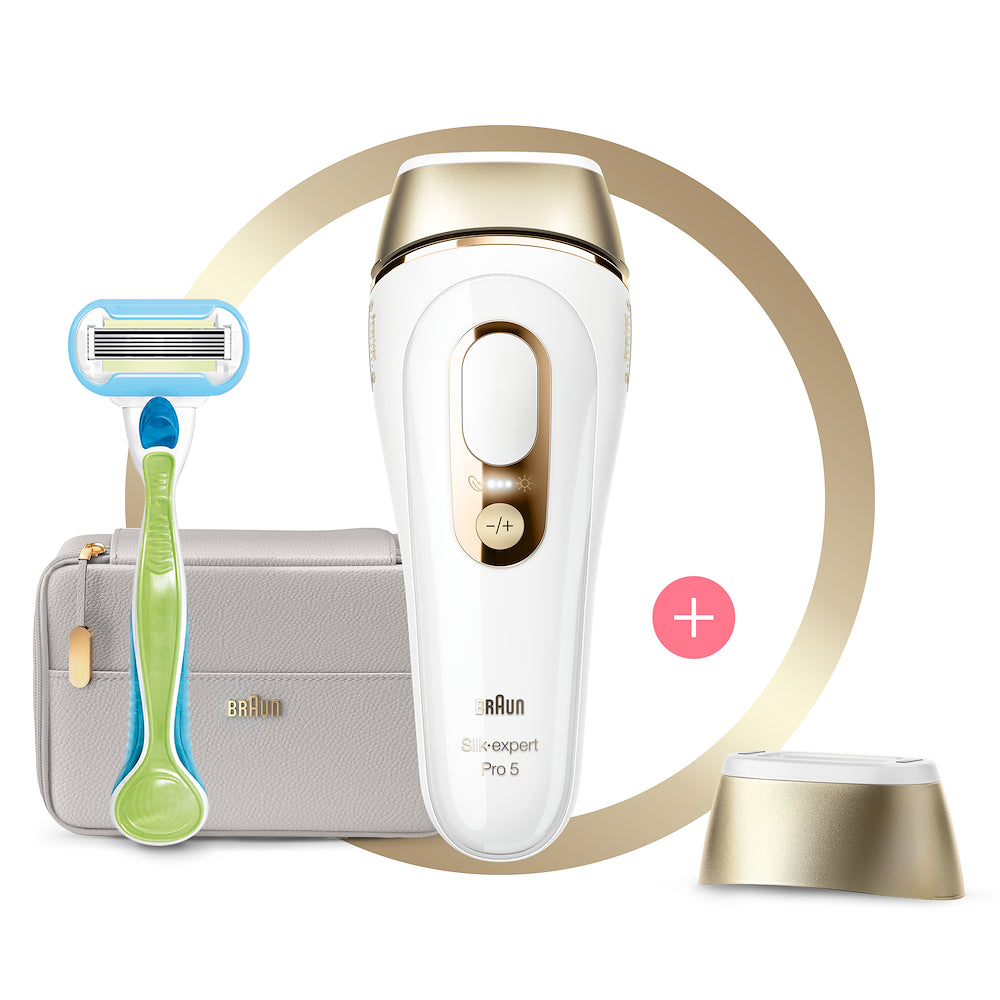 Braun PL5054 Epilatore Luce Pulsata 400000flash 10liv. C/pouche