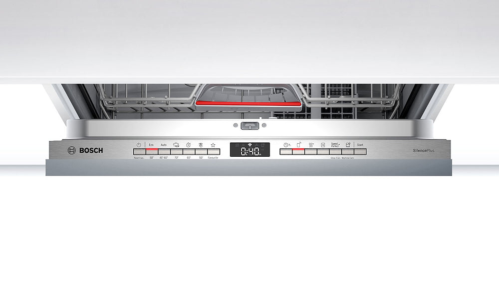 Bosch SMH4HTX37E Lavastoviglie incasso CE.E Polinox Sliding