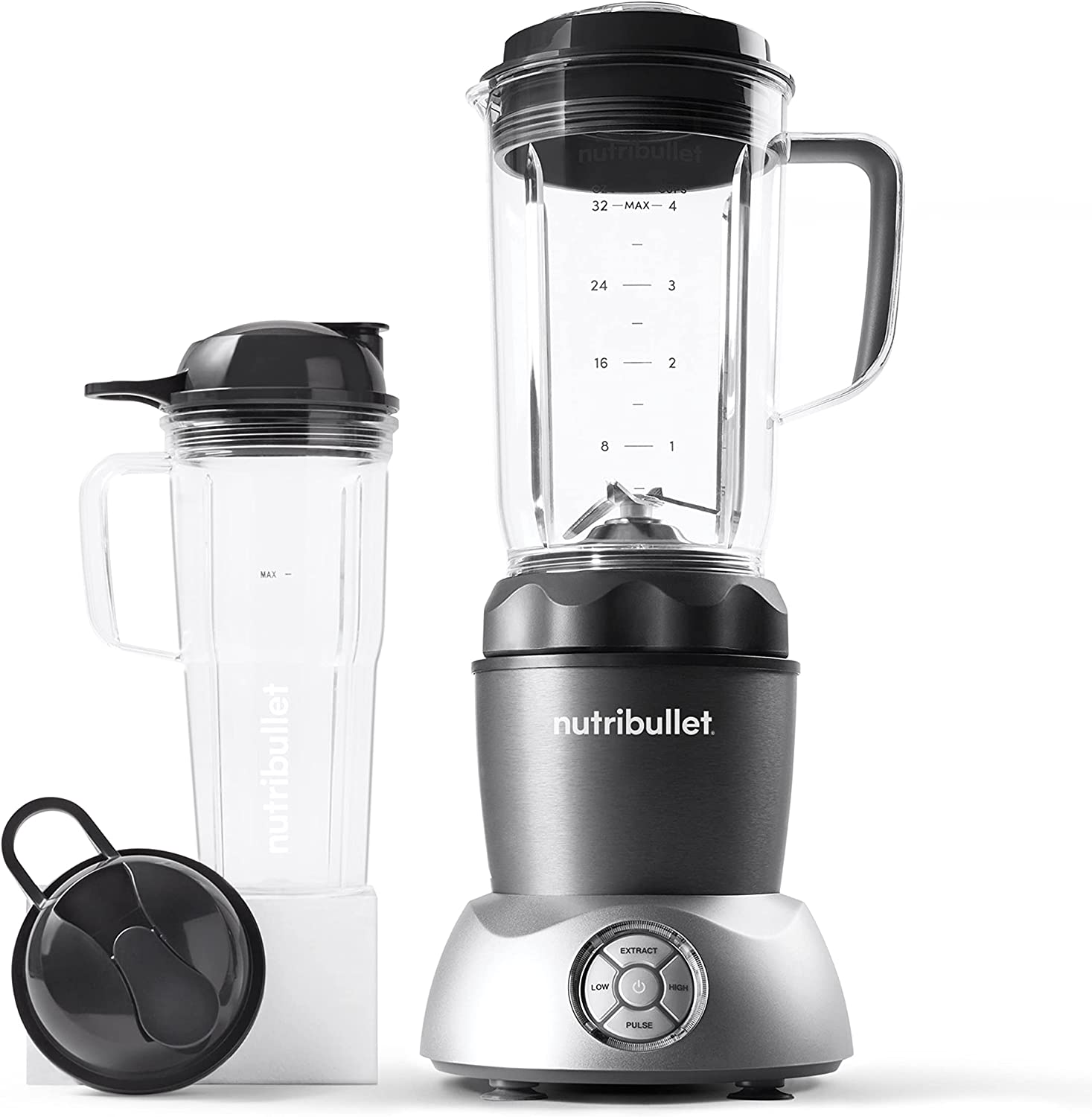 Nutribullet NB200DG Frullatore 1000w 1vel 2caraf.700/900ml Select Silv