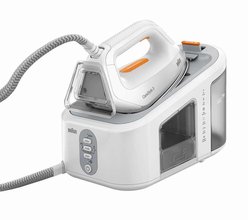 Braun IS3132WH Ferro Car.continua 2400w 2lt Piast.freeglide 3d