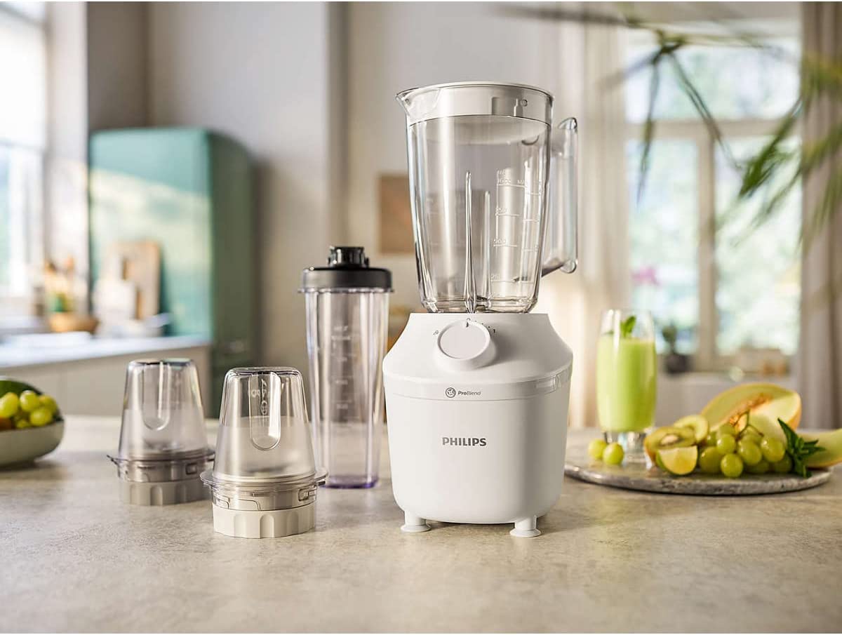 Philips HR2041 Frullatore 450w 1vel+pulse 1.9lt Bianco
