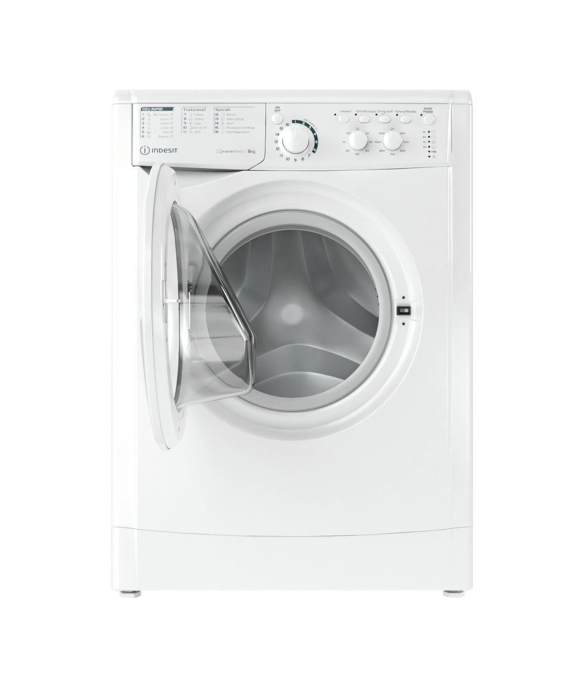 Indesit EWC81284WIT Lavatrice carica frontale CE.C Inverter