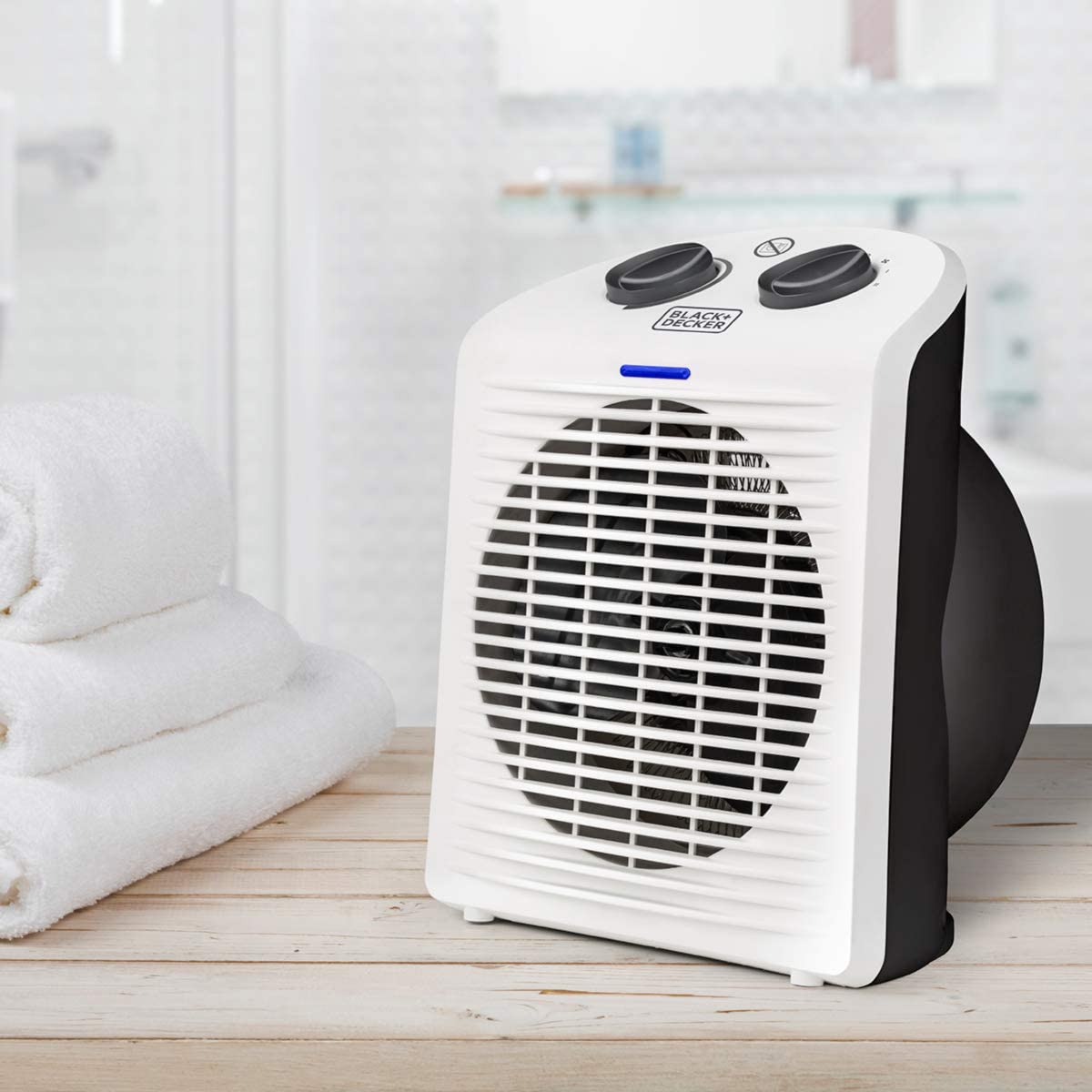 Black+decker BXSH2000E Termoventilatore Da Bagno 2000w