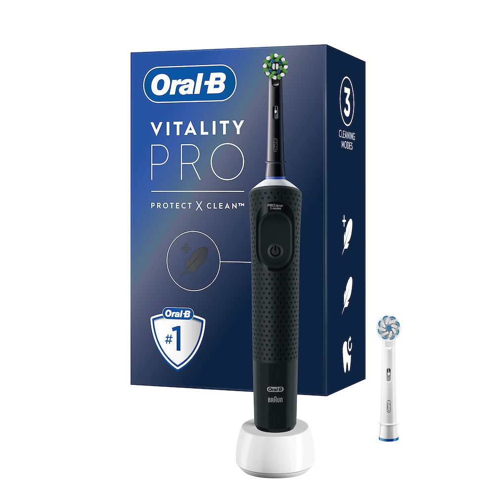 Oral-b VITALITYPROBLACK Spazz.elett. Vitality Pro Nero