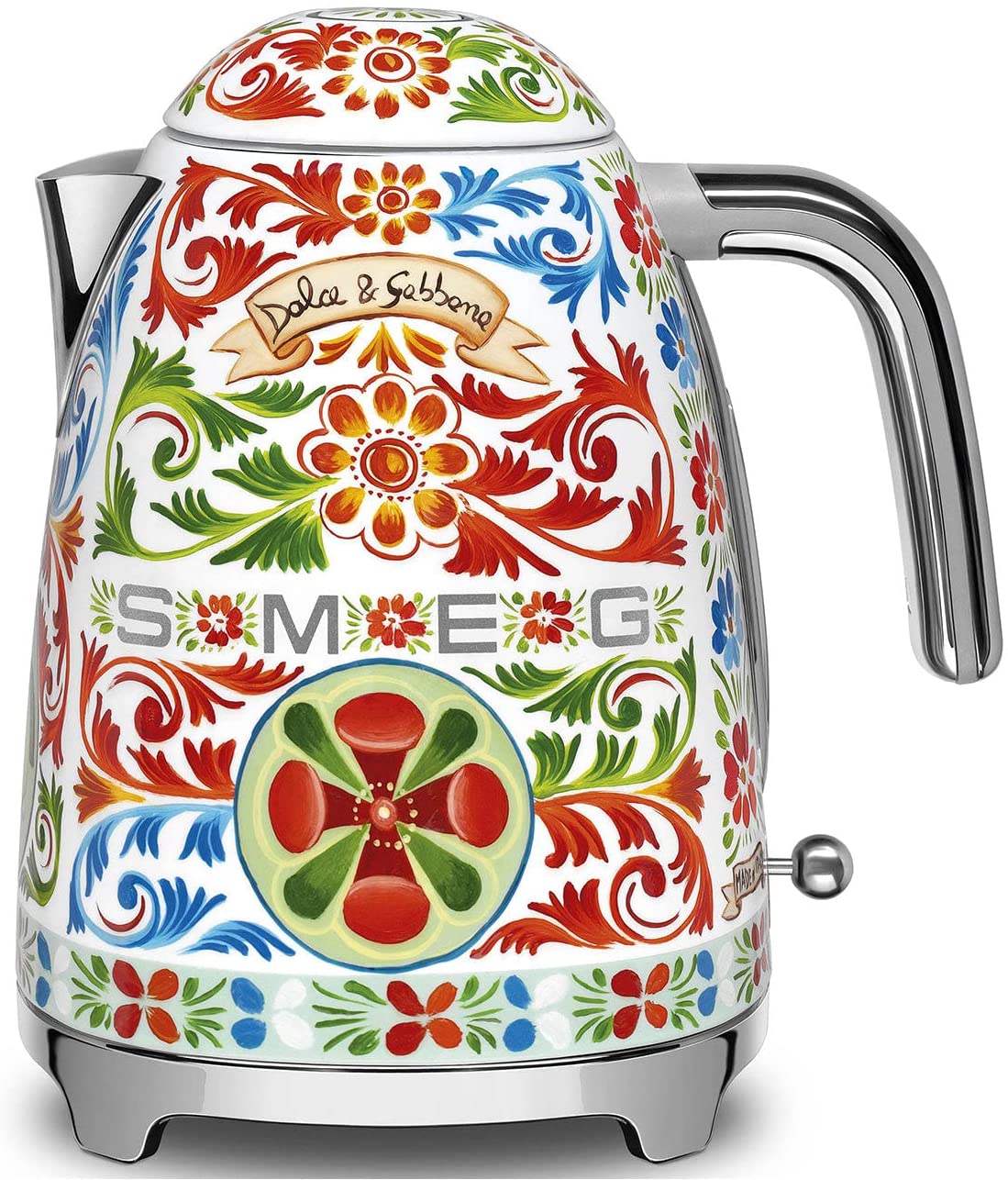 Smeg KLF03DGEU - Bollitore Elettrico, 2400W, 1.7 LT, Dolce&Gabbana