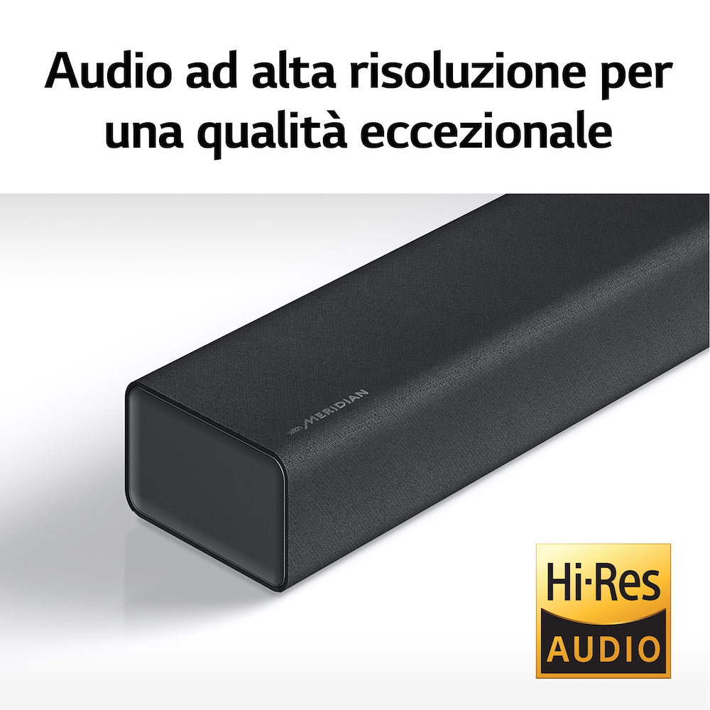 Lg S75Q Sound Bar 380w 3.1.2ch Usb Bt Hdmi C/diff. Nero