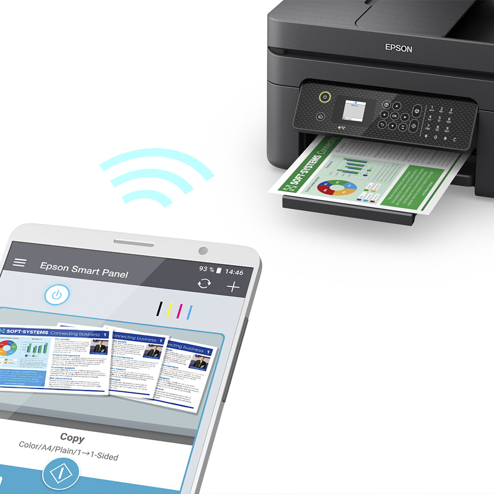 Epson C11CK63403 Mf.inkjet 33ppm 4cart. Lcd Wifi Adf Wf-2930dwf