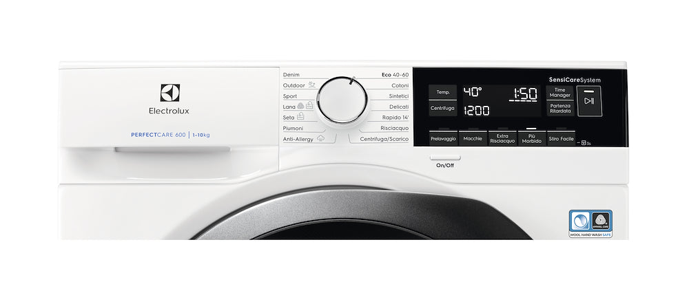 Electrolux EW6F314T Lavatrice carica frontale 10kg CE.A Inverter Vapore