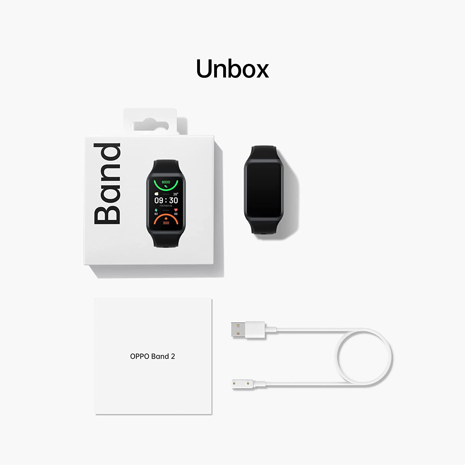 Oppo BAND2BLACK Smart Watch 1.57