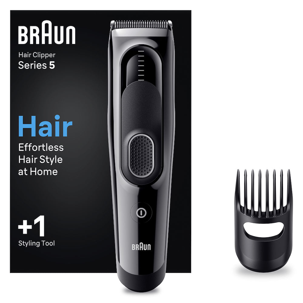 Braun HC5310 Reg.capelli 17reg.3-24mm+14-35mm Aut.50min Nero