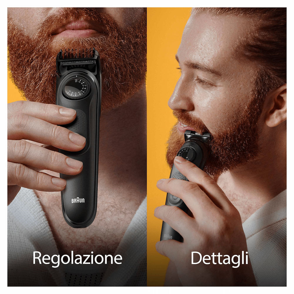 Braun BT5420 Reg.barba Ric. 39lungh. +lametta+access. Grey