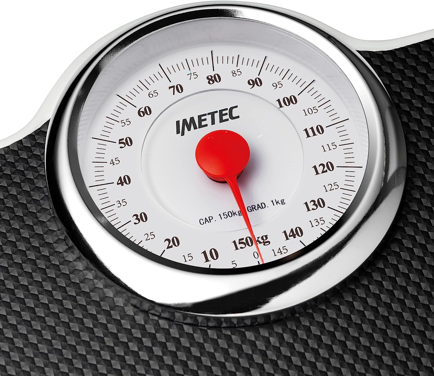 Imetec 5827 Bilancia Pers.meccanica 150kg/1kg Pro Nero
